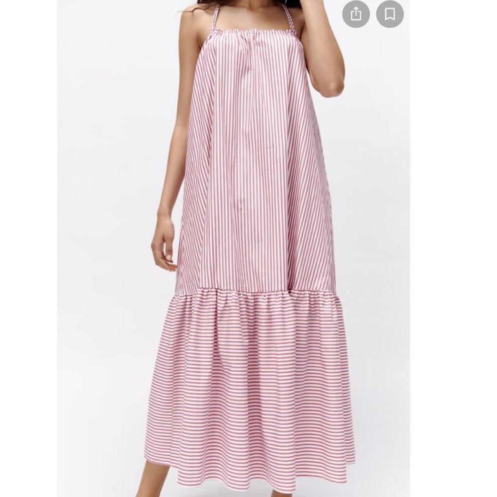 Zara NEW WITH TAGS striped maxi size xs